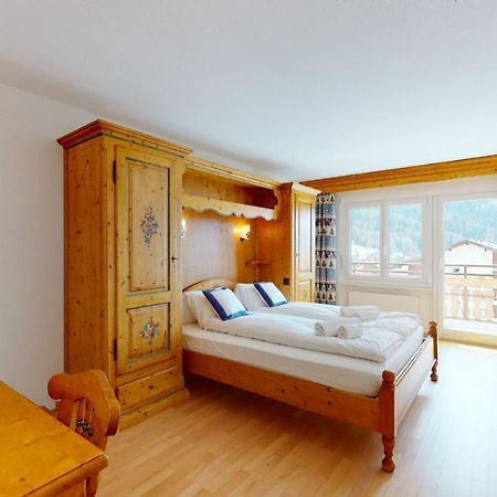 Gonenstein Residence In Leukerbad, Entire Apartment/Studio With Balcony Eksteriør billede