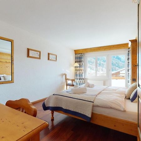 Gonenstein Residence In Leukerbad, Entire Apartment/Studio With Balcony Eksteriør billede
