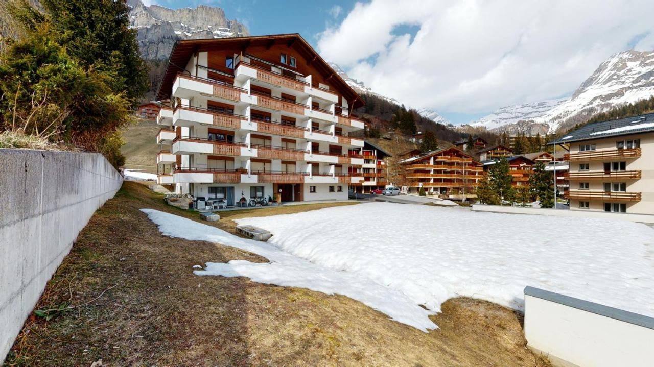 Gonenstein Residence In Leukerbad, Entire Apartment/Studio With Balcony Eksteriør billede