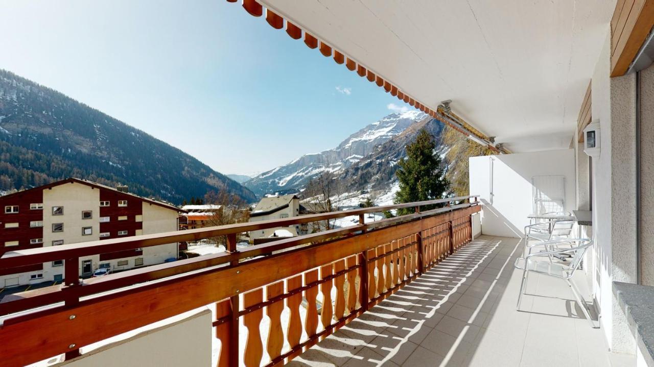 Gonenstein Residence In Leukerbad, Entire Apartment/Studio With Balcony Eksteriør billede