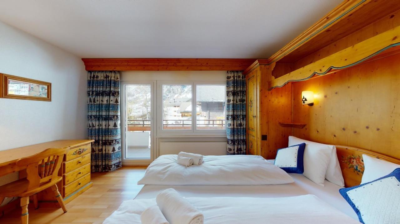 Gonenstein Residence In Leukerbad, Entire Apartment/Studio With Balcony Eksteriør billede