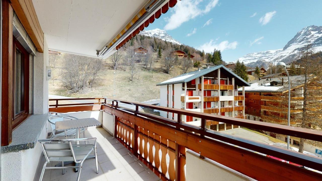 Gonenstein Residence In Leukerbad, Entire Apartment/Studio With Balcony Eksteriør billede