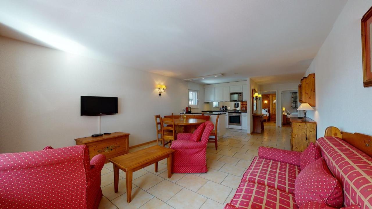 Gonenstein Residence In Leukerbad, Entire Apartment/Studio With Balcony Eksteriør billede
