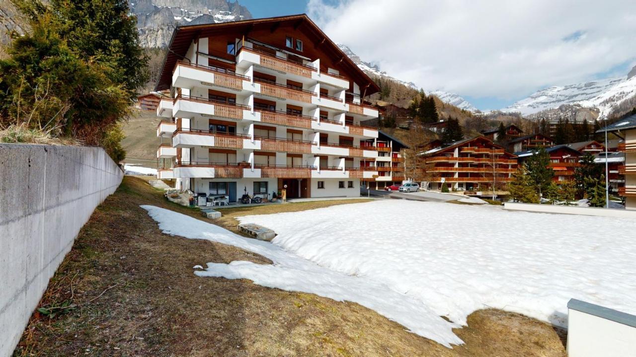 Gonenstein Residence In Leukerbad, Entire Apartment/Studio With Balcony Eksteriør billede