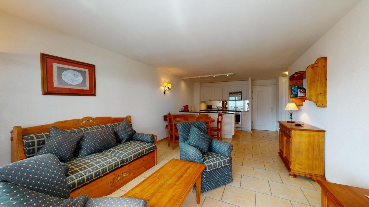 Gonenstein Residence In Leukerbad, Entire Apartment/Studio With Balcony Eksteriør billede