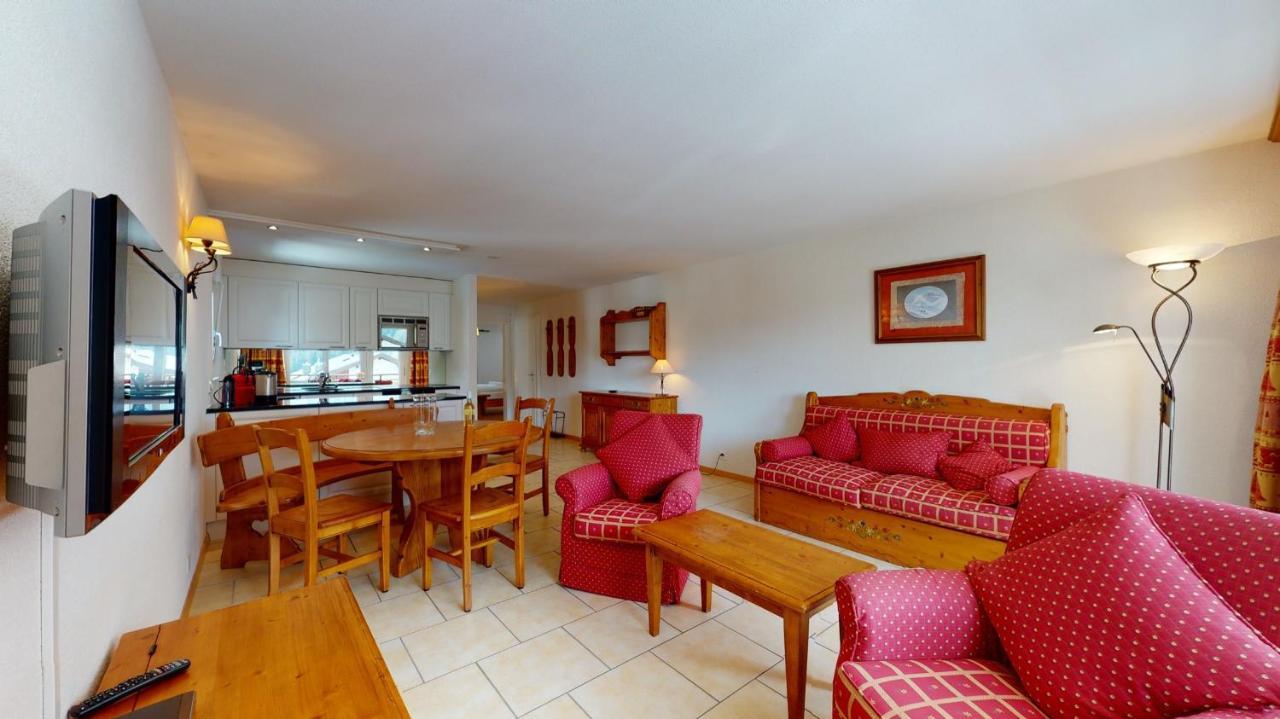 Gonenstein Residence In Leukerbad, Entire Apartment/Studio With Balcony Eksteriør billede