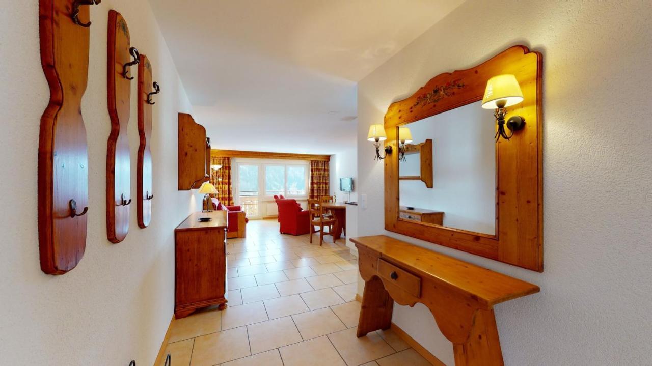 Gonenstein Residence In Leukerbad, Entire Apartment/Studio With Balcony Eksteriør billede