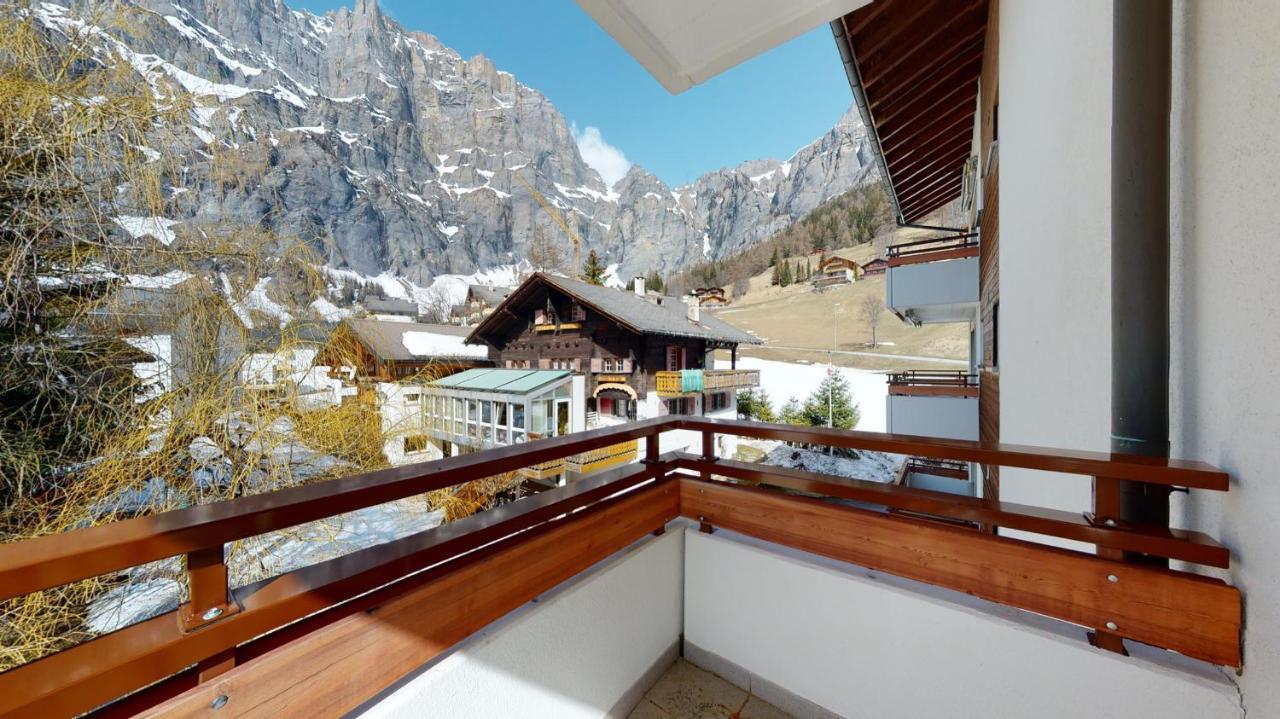 Gonenstein Residence In Leukerbad, Entire Apartment/Studio With Balcony Eksteriør billede