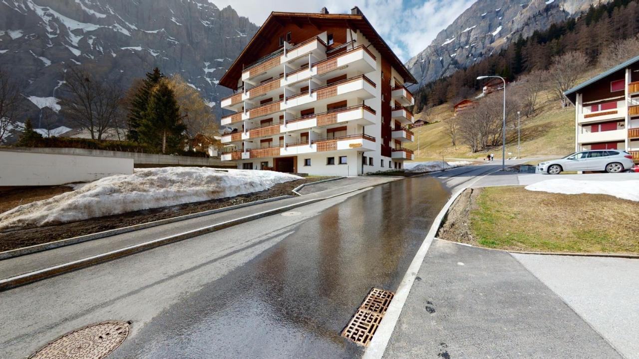 Gonenstein Residence In Leukerbad, Entire Apartment/Studio With Balcony Eksteriør billede