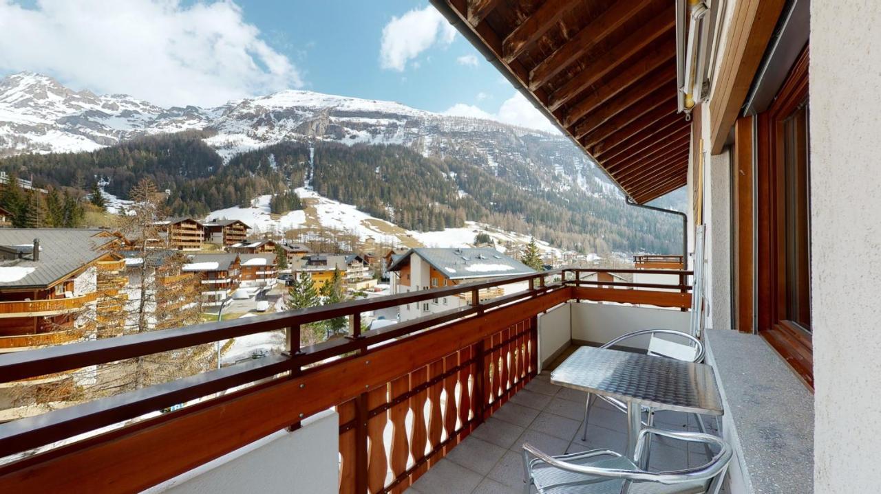 Gonenstein Residence In Leukerbad, Entire Apartment/Studio With Balcony Eksteriør billede