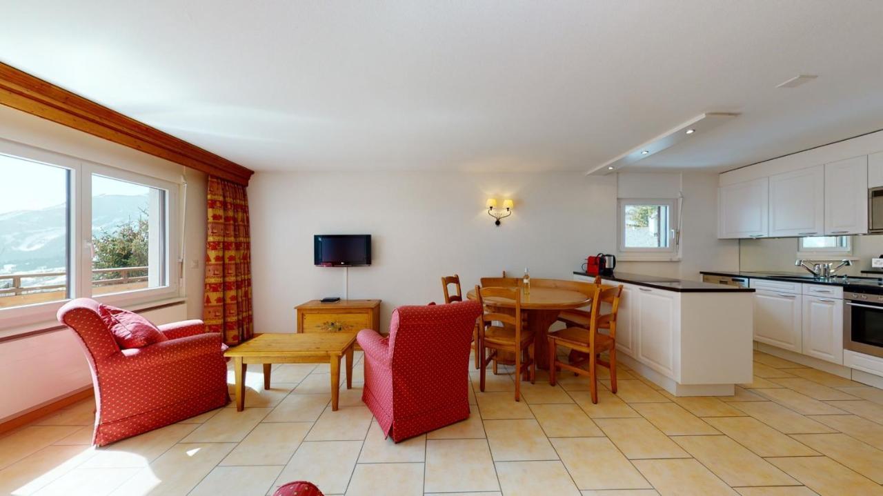 Gonenstein Residence In Leukerbad, Entire Apartment/Studio With Balcony Eksteriør billede