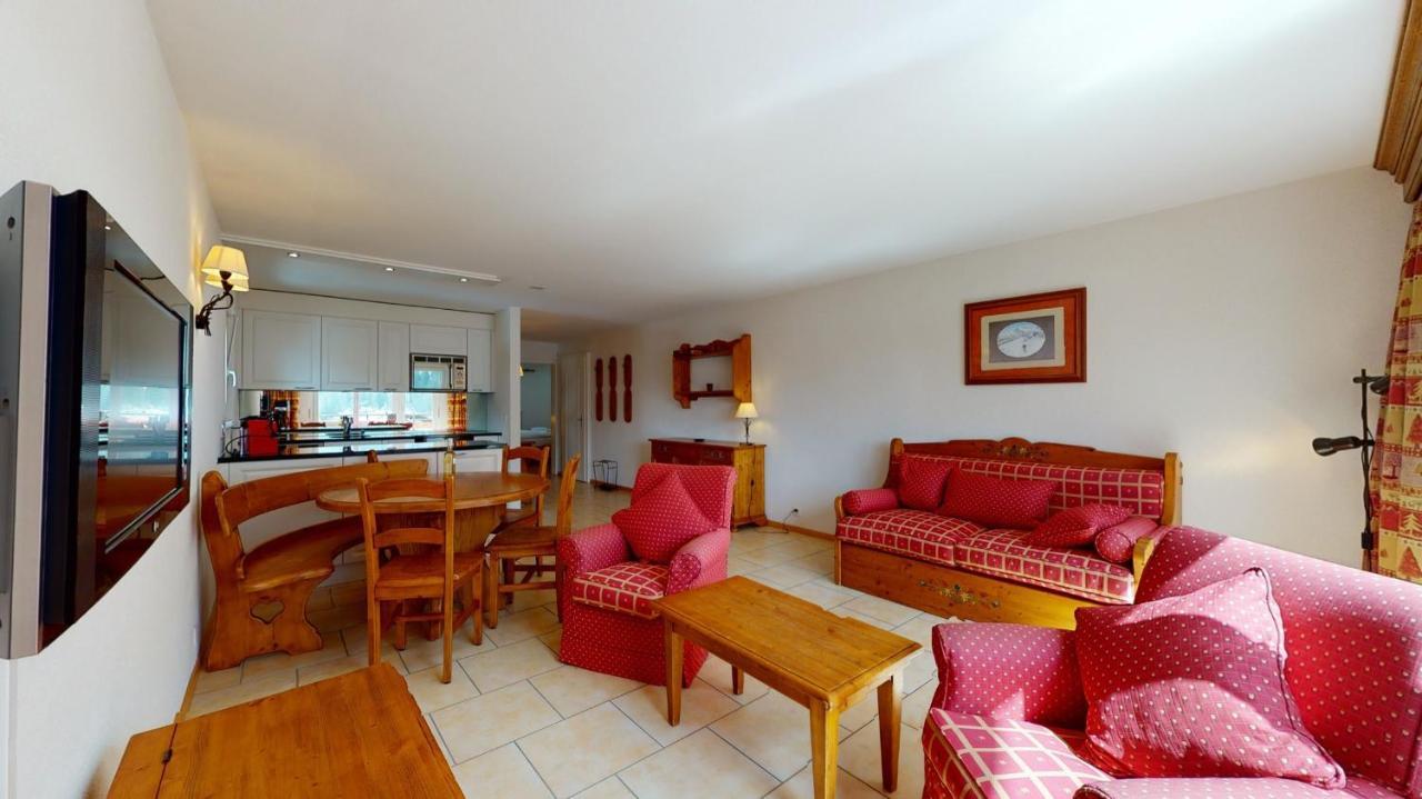 Gonenstein Residence In Leukerbad, Entire Apartment/Studio With Balcony Eksteriør billede