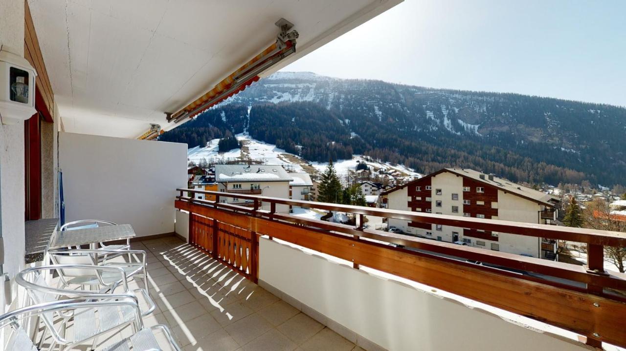 Gonenstein Residence In Leukerbad, Entire Apartment/Studio With Balcony Eksteriør billede