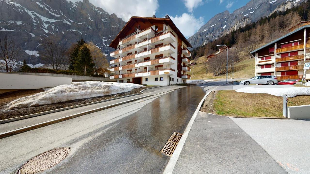 Gonenstein Residence In Leukerbad, Entire Apartment/Studio With Balcony Eksteriør billede