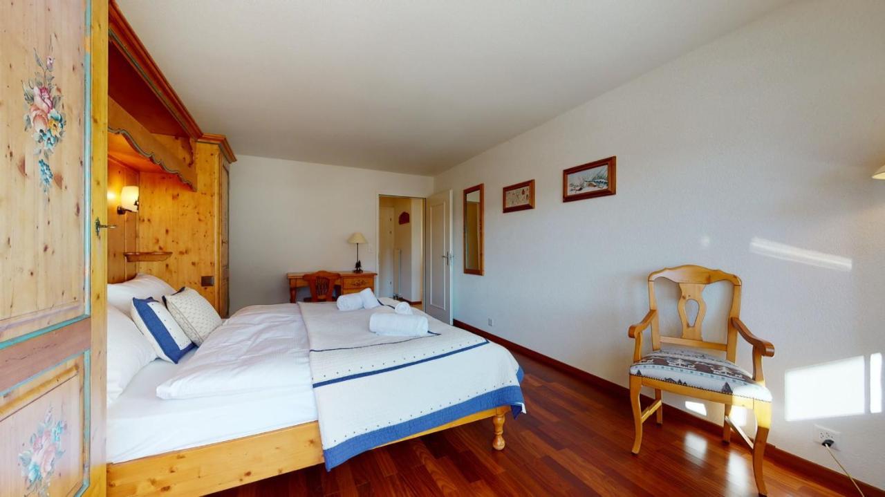 Gonenstein Residence In Leukerbad, Entire Apartment/Studio With Balcony Eksteriør billede